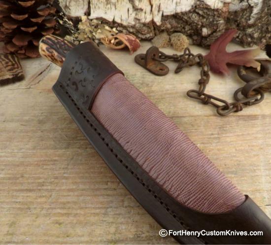 Herb Derr - Hand Forged Long Hunter - Sambar Stag - Image 7