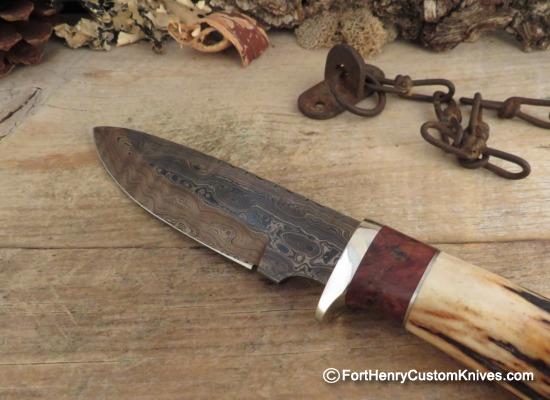 Herb Derr - Hand Forged Long Hunter - Sambar Stag - Image 2