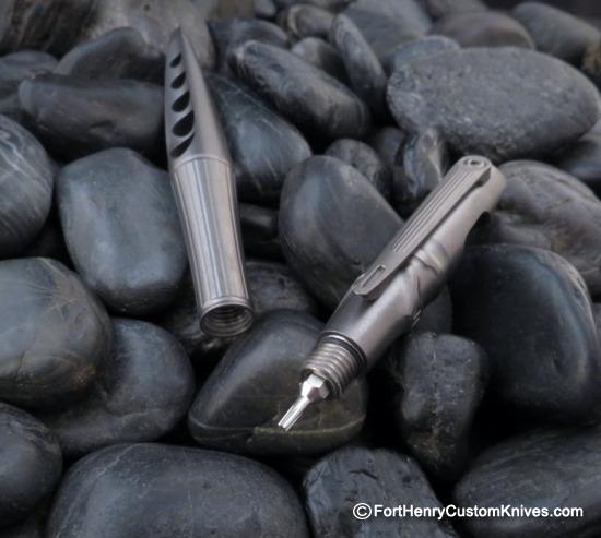 Rike Knife - Alien 4 - Knife & SD Tool Set - Damasteel - Image 8