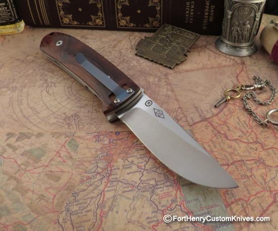 Bob Dozier - Rare Folding Trapper - Ironwood - Image 5