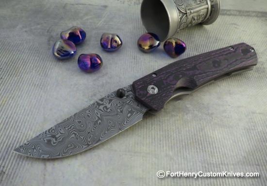 Bradley Marais - Presentation Vector - Fat Carbon Purple Haze - Damasteel