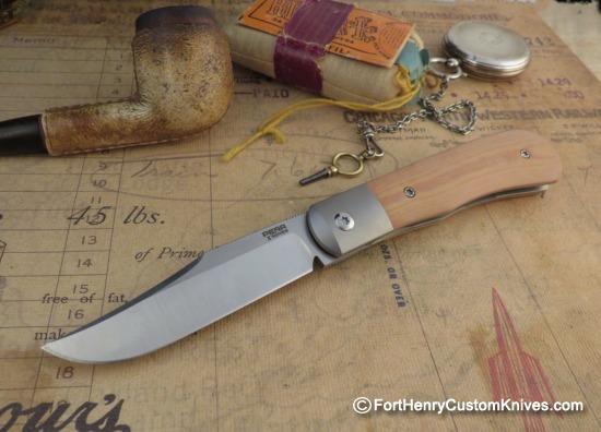 Enrique Pena - Texas Trapper - Front Flipper - Antique Bone Linen - M390