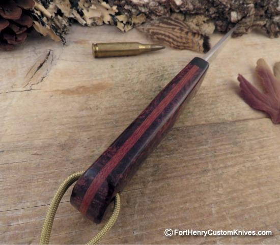 Hiroaki Ohta - Gentleman's Belt Knife - Quince - Leather / Kydex Sheath - Image 3