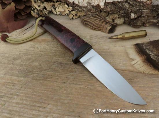 Hiroaki Ohta - Gentleman's Belt Knife - Quince - Leather / Kydex Sheath - Image 5