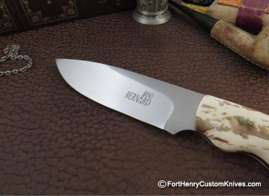 Arno Bernard Sr - Field Knife - S.A. Warthog Tusk - S35VN - Image 2