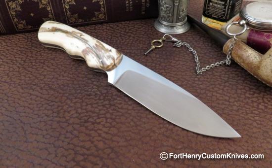 Arno Bernard Sr - Field Knife - S.A. Warthog Tusk - S35VN - Image 5