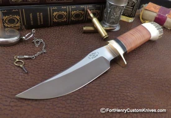 Bob Dozier - Rare Custom Classic Pioneer - Leather/Stag
