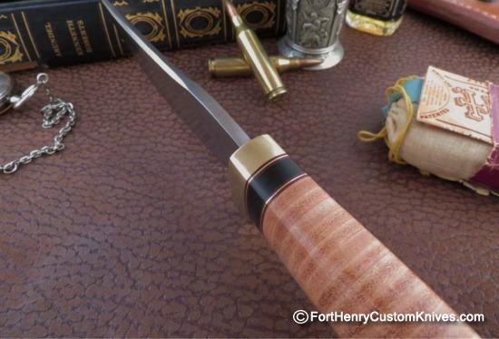 Bob Dozier - Rare Custom Classic Pioneer - Leather/Stag - Image 3