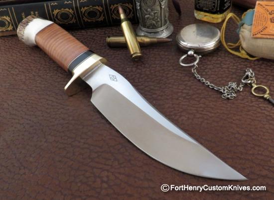 Bob Dozier - Rare Custom Classic Pioneer - Leather/Stag - Image 5