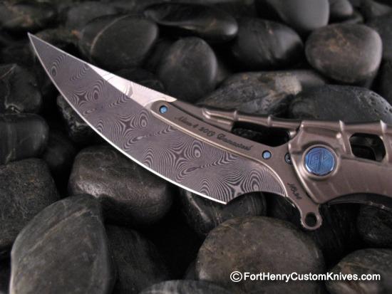 Rike Knife - Alien 4 - Knife & SD Tool Set - Damasteel - Image 4