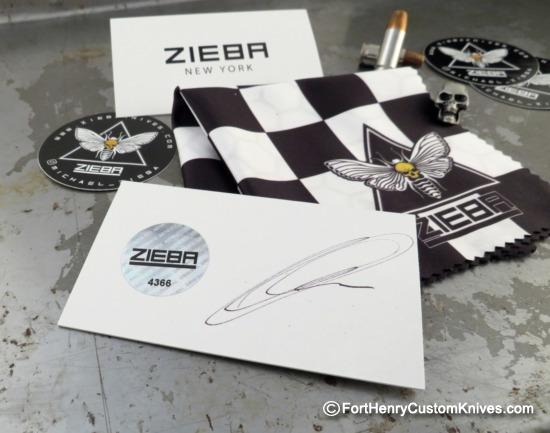 Michael Zieba - Flame Gentleman's Flipper - Damasteel - Momento Mori - Image 6