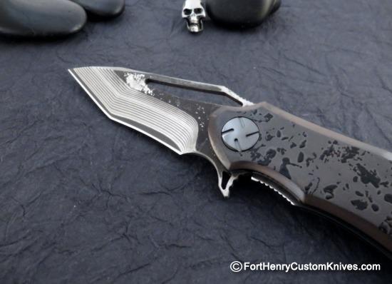 Dew Hara - Rare Copper Kisaragi - Tanto Flipper - San Mai - Image 2