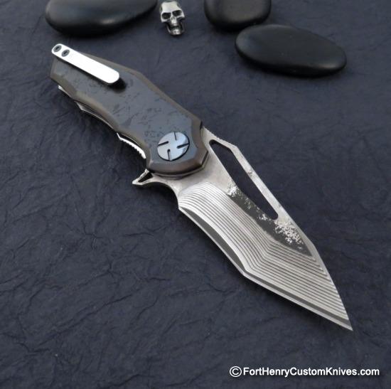 Dew Hara - Rare Copper Kisaragi - Tanto Flipper - San Mai - Image 6