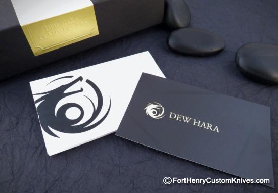 Dew Hara - Rare Copper Kisaragi - Tanto Flipper - San Mai - Image 7