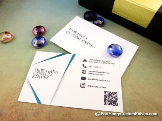 Dew Hara - Custom KAO - Money Clip Flipper - Copper & Damascus - Image 5