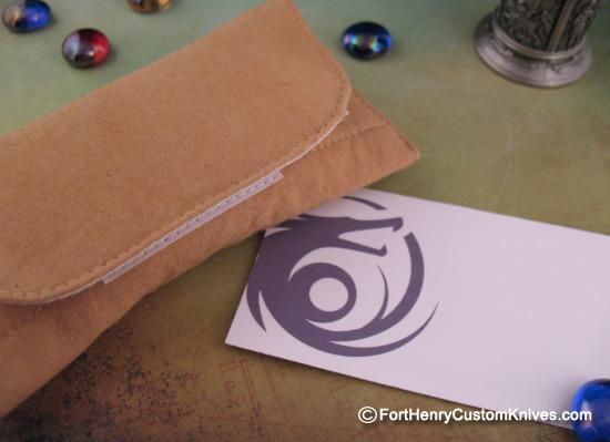 Dew Hara - Custom NOAH Tanto Flipper - Flomascus / Abalone - 1 of 1 - Image 7