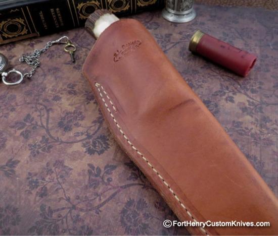 Bob Dozier - Custom India Stag - Spear Point Hunter - Image 6