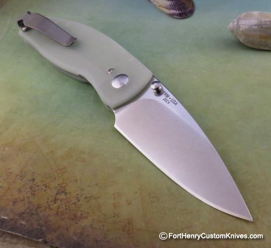 Three Rivers Mfg - Neutron 2 Linerlock- Jade G10 - Image 4