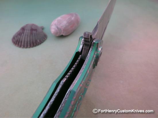 Dew Hara - Custom NOAH Tanto Flipper - Flomascus / Abalone - 1 of 1 - Image 4