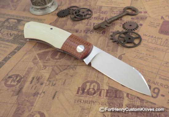 Willem Steenkamp - Custom Dino - Slip Joint - Thunderstorm Kevlar - Image 4