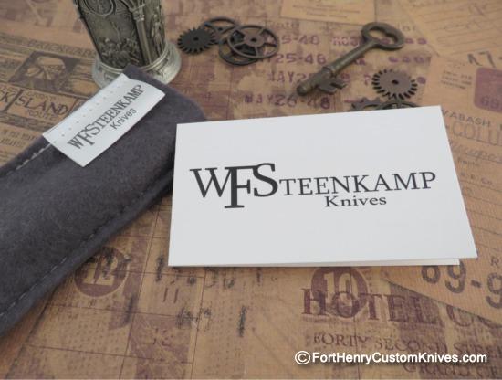 Willem Steenkamp - Custom Dino - Slip Joint - Thunderstorm Kevlar - Image 5