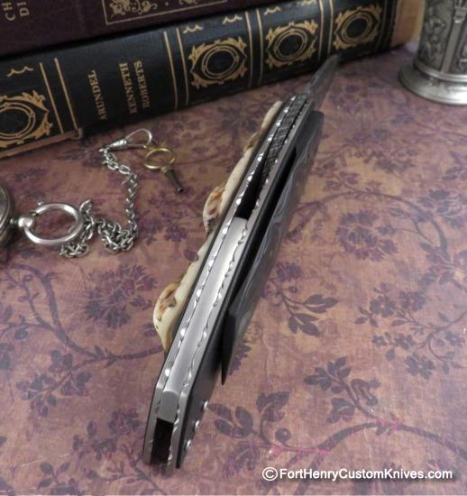 Corrie Schoeman - Custom Front Flipper - Crocodile Spine - Image 4