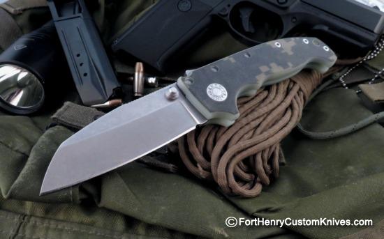 Demko Knives - MG AD20S Slim Lockback - Camo G-10 - Image 2