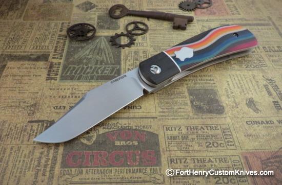 Enrique Pena - Custom Lanny's Clip - Front Flipper - Mexican Blanket