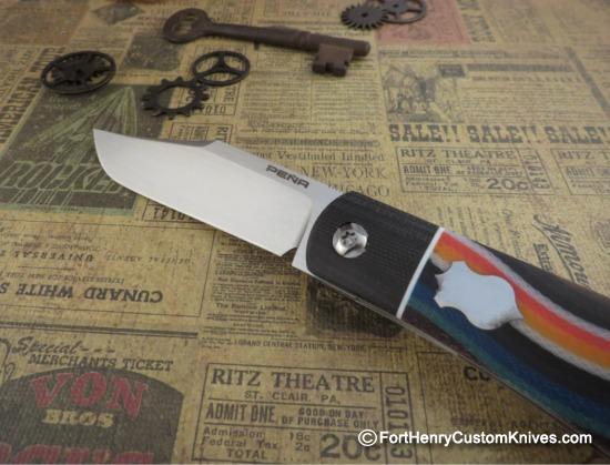 Enrique Pena - Custom Lanny's Clip - Front Flipper - Mexican Blanket - Image 2