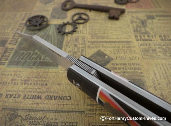 Enrique Pena - Custom Lanny's Clip - Front Flipper - Mexican Blanket - Image 3