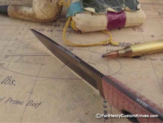 Andrius Tricius / TRC Knives - Lim Ed "Classic Freedom" - M390 - Apoc - Image 2