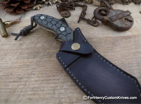 COBBLE Blade - Rare Pitbull - CPM20CV - Reptile G-10 - Image 6