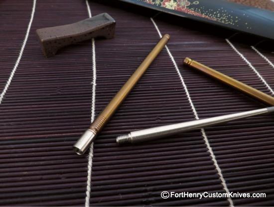 Alan Folts - TiStix - Titanium Chopsticks ~ Take Down - Bronze - Image 4
