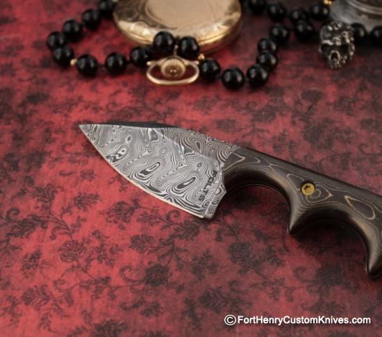 Alan Folts - Rare Presentation Minimalist - Damasteel - Fat Carbon - Image 2