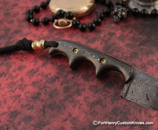 Alan Folts - Rare Presentation Minimalist - Damasteel - Fat Carbon - Image 4