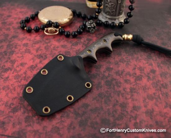 Alan Folts - Rare Presentation Minimalist - Damasteel - Fat Carbon - Image 5