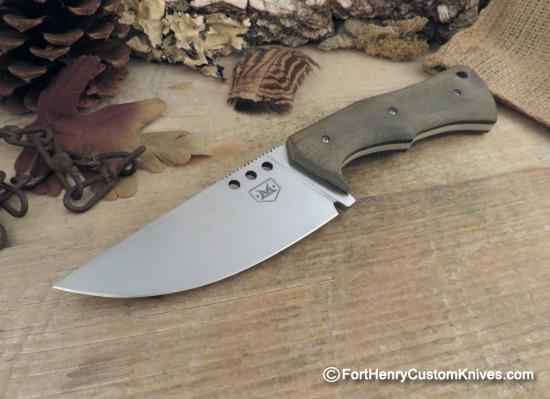 Eddie Diaz / Macho Blades - Custom Huntsman - Full Size - Hand Rubbed