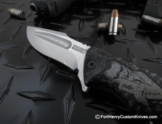 Michael Zieba - S5 Flipper - Joker - Damasteel - Image 3