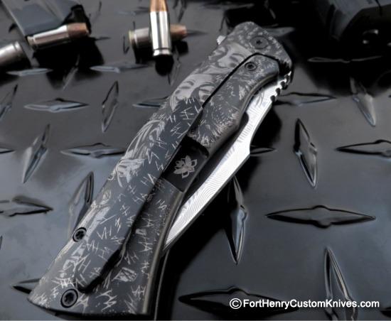 Michael Zieba - S5 Flipper - Joker - Damasteel - Image 6