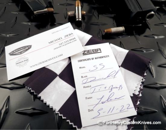 Michael Zieba - S5 Flipper - Joker - Damasteel - Image 7