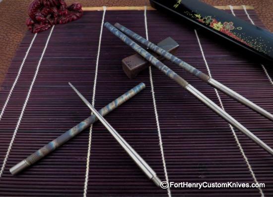 Alan Folts - FoltSum / TiStix - Titanium Chopsticks ~ Take Down