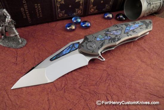 Dew Hara - Custom Copper NOAH MK-II - Tanto Flipper - Inlays