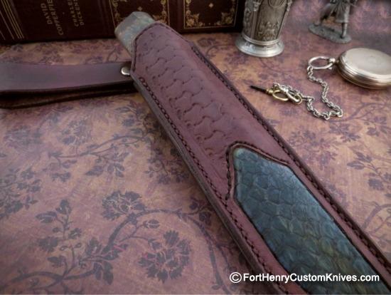 Georgi Menchev - Custom Puukko - RWL34 / Alder Burl - Image 9