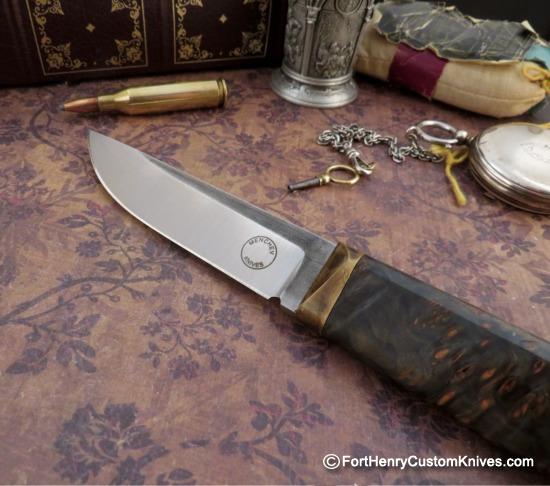 Georgi Menchev - Custom Puukko - RWL34 / Alder Burl - Image 2