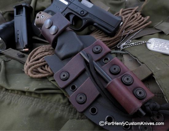 Miller Bros. Blades - Custom M-26 Camp & Field- Z Finit - Firestarter - Image 7