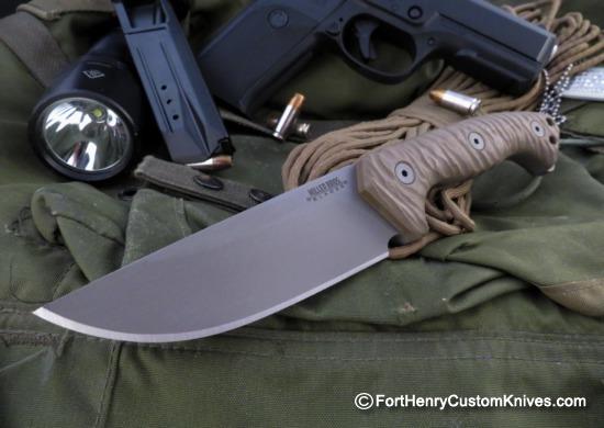 Miller Bros. Blades - Custom M-26 Camp & Field- Z Finit - Firestarter