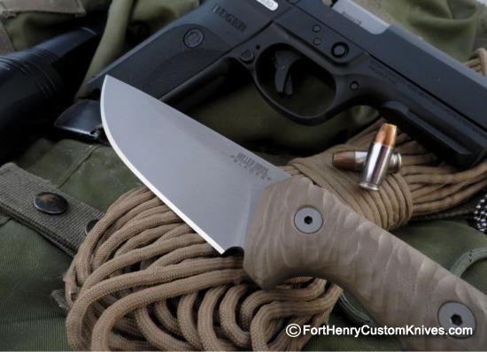 Miller Bros. Blades - Custom M-26 Camp & Field- Z Finit - Firestarter - Image 2