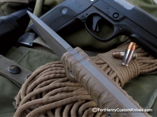 Miller Bros. Blades - Custom M-26 Camp & Field- Z Finit - Firestarter - Image 3