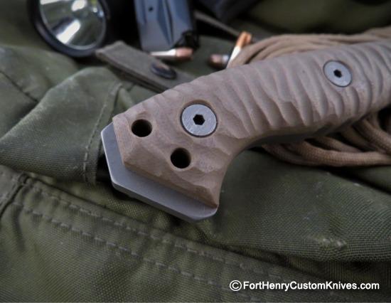 Miller Bros. Blades - Custom M-26 Camp & Field- Z Finit - Firestarter - Image 5