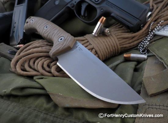 Miller Bros. Blades - Custom M-26 Camp & Field- Z Finit - Firestarter - Image 6